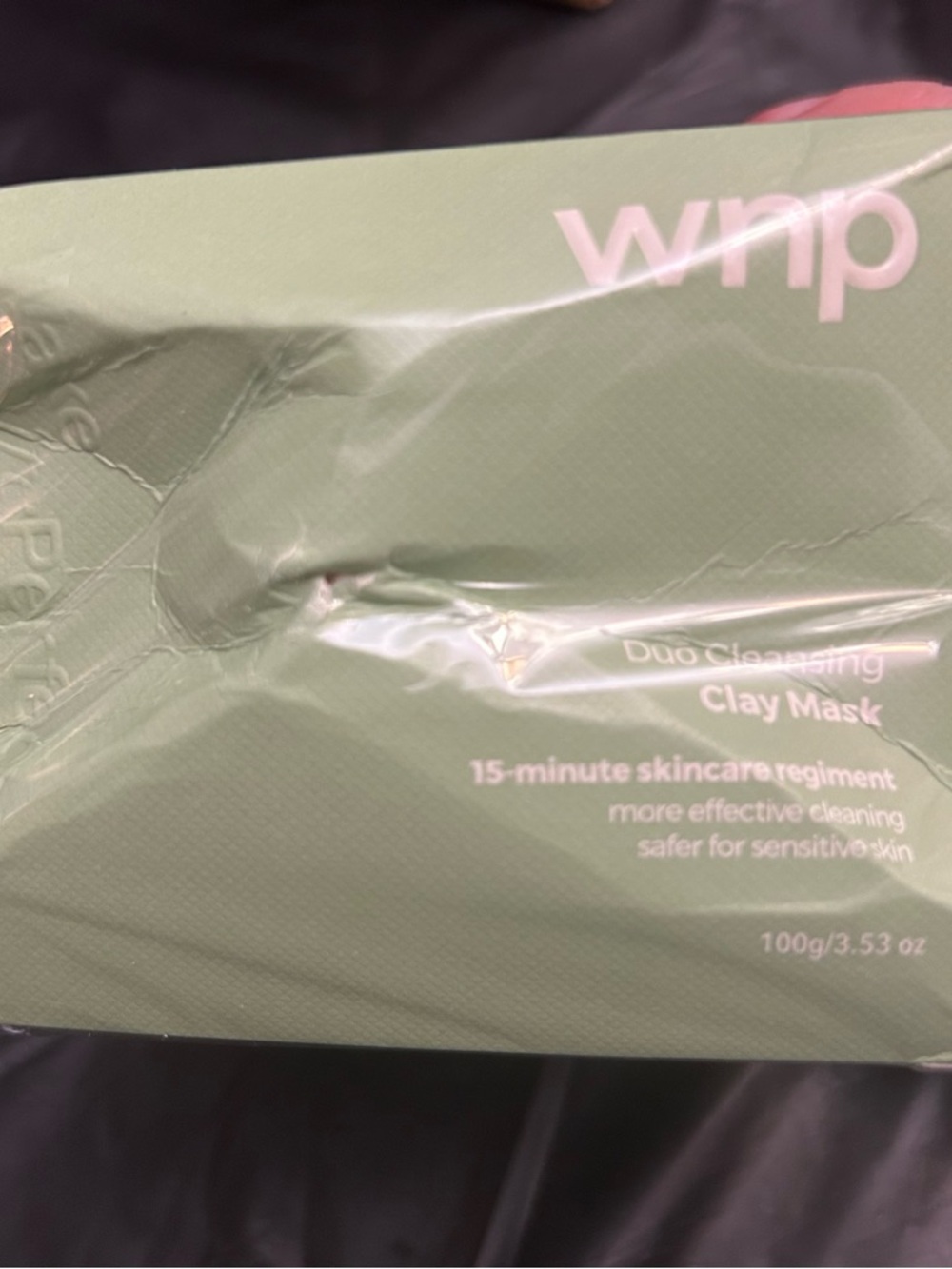 WNP Duo Nature Perfection -Green Clay Mask - 15-Minute Duo Cleansing Treatment